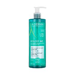 A-Derma Biology AC Čistiaci penivý gél na pleť so sklonom k akné 400 ml