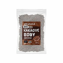 Allnature Drvené kakaové bôby 100g