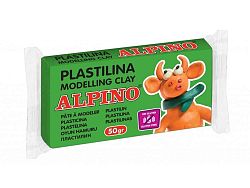 Alpino Modelovacia hmota 1ks 50g zelená