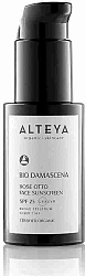 Alteya Organics Bio Damascena Pleťové sérum proti slnku SPF25 50 ml