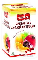 Apotheke Mandarinka a granát. jablko čaj 20 x 2 g