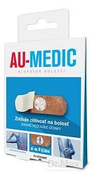 Au-medic blokátor bolesti náplasti (crystal tape) 4 ks