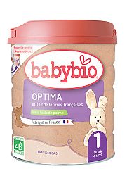 BABYBIO OPTIMA 1 dojčenské bio mlieko (800 g)