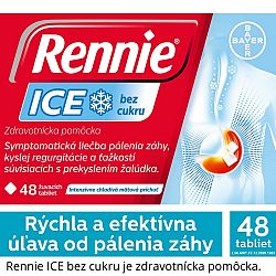 Bayer Rennie Ice bez cukru 48 ks