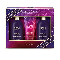 Baylis & Harding Sada starostlivosti o telo - Fík & Granátové jablko, 3ks