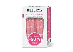 Bioderma Sensibio H2O 500 ml + Gel mousant 200 ml + tamp. darčeková sada