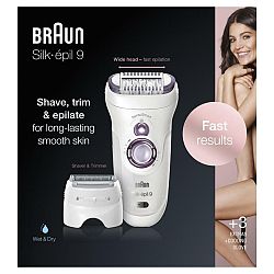 BRAUN Silk-épil 9-710 Fialová