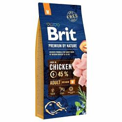 Brit Premium by Nature Adult M 15 kg