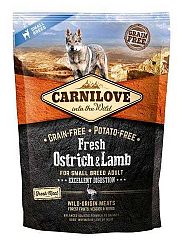 Carnilove Dog Fresh Ostrich & Lamb For Small Breed 1,5kg