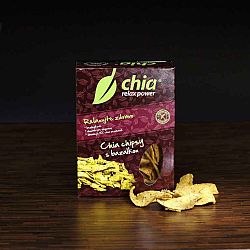 CHIA CHIPSY bezlepkové v 3 príchutiach Bazalka Chia power 100 g