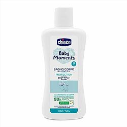 CHICCO Šampón na telo Baby Moments Protection 93 % prírodných zložiek 200 ml