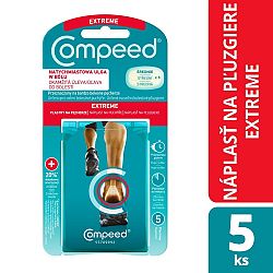 Compeed náplasť na pľuzgiere športová päta 5 ks