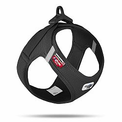 CURLI Postroj pre psy so sponou Air-Mesh Black M, 6-9 kg