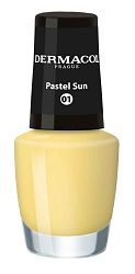 Dermacol Lak na nechty Mini Pastel Sun č.01