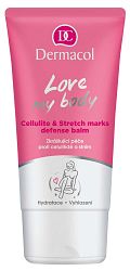 Dermacol Love My Body skrášľujúce starostlivosť proti celulitíde a striám ( Celluli te & Stretch Mark s Defense Balm) 150 ml