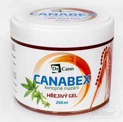 Dr.Cann Canabex konopné mazání hřejivý gel 250 ml