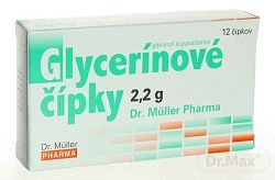 Dr.Müller Glycerinové čípky 2.2 g 12 ks