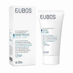 EUBOS Basic Skin Care regeneračná masť pre veľmi suchú pokožku (With Camomile, Panthenol, Allantoin and Lipids) 75 ml