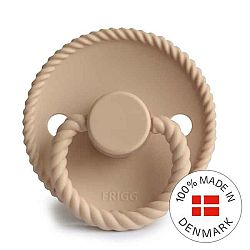 FRIGG Rope silikónový cumlík Croissant 0-6m, 1 ks