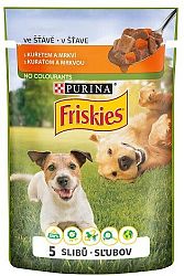 Friskies Adult Dog kapsička s kuraťom a mrkvou v šťave 100 g