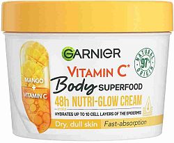 Garnier Body Superfood Cocoa telový krém s kakaovým maslom 380 ml