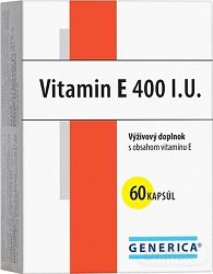 Generica Vitamin E 400 mg 60 kapsúl