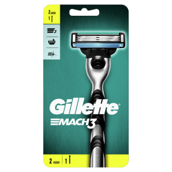 Gillette Mach3 + 2 ks hlavic