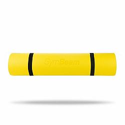 Gymbeam podložka yoga mat dual grey/yellow