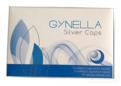 Gynella Silver Caps mäkké vaginálne kapsule 10 ks