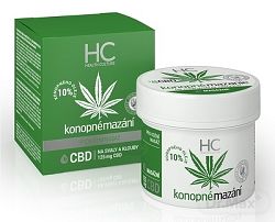 Health Culture Konopné mazanie 10% s CBD krém 125 ml