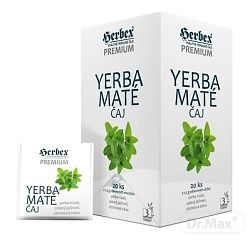 HERBEX YERBA MATÉ juhoamerický bylinný čaj 20 x 1,5 g