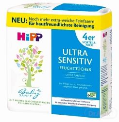 HiPP Babysanft Ultra Sensitive 4 x 52 ks