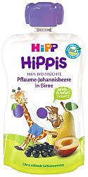 HiPP BIO 100% ovocie Hruška Čierne ríbezle Slivka 100 g