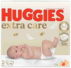 HUGGIES Elite Soft 2 4-6 kg 82 ks