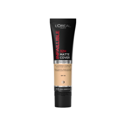 L'Oréal Paris Infallible 32H Matte Cover dlhotrvajúci zmatňujúci make-up SPF25 155 Cool Undertone 30 ml