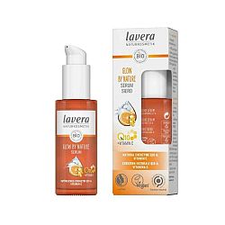 Lavera Glow by Nature osviežujúce hydratačné pleťové sérum s vitamínom C 30 ml