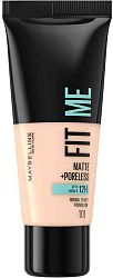 Maybelline Fit Me! Matte & Poreless Make-Up - Zjednocujúci make-up s matujúcim efektom 101 True Ivory 30 ml