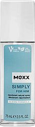 Mexx Simply Men dezodorant sklo 75 ml