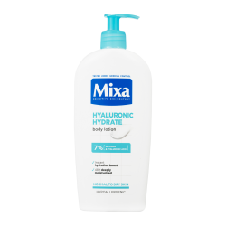 Mixa Ľahké hydratačné telové mlieko pre suchú a citlivú pokožku Hyalurogel (Intensive Hydrating Milk) 400 ml