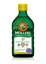 Mollers Omega 3 dospělí 50+ 250 ml