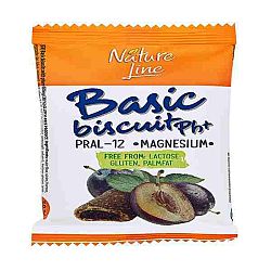 Natur Line Celozrnné sušienky ochutené Basic biscuit slivkové 50 g