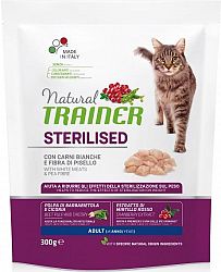 Natural Trainer Cat Sterilised Hydina Mäso 300g