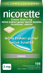 Nicorette Classic Gum 2 mg