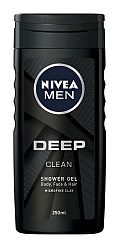 Nivea Men Deep clean sprchový gél 250 ml