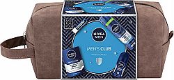 Nivea Men's Club Protect balzam po holení 100 ml + gél na holenie 200 ml + guľôčkový antiperspirant 50 ml + balzam na pery 4,8 g darčeková sada