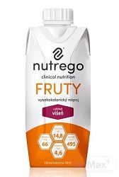 Nutrego FRUTY s príchuťou višňa 12 x 330 ml