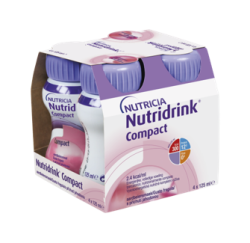 Nutridrink Compact Protein Jahoda sol.4 x 125 ml