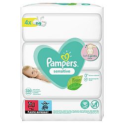 Pampers baby wipes 4x80pcs Sensitive