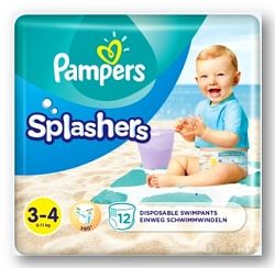 Pampers Pants Splashers 3-4 6-11 kg 12 ks