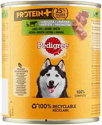 Pedigree S kačacím a hovädzím v paštéte 800 g